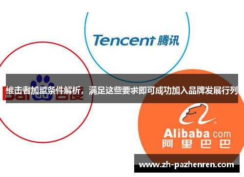 维击者加盟条件解析，满足这些要求即可成功加入品牌发展行列